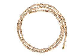2 Round Tulsi Mala | Double Round Tulsi Kanthi Mala | Pure Tulsi Neck Mala for Daily Bhakti & Naam Japa