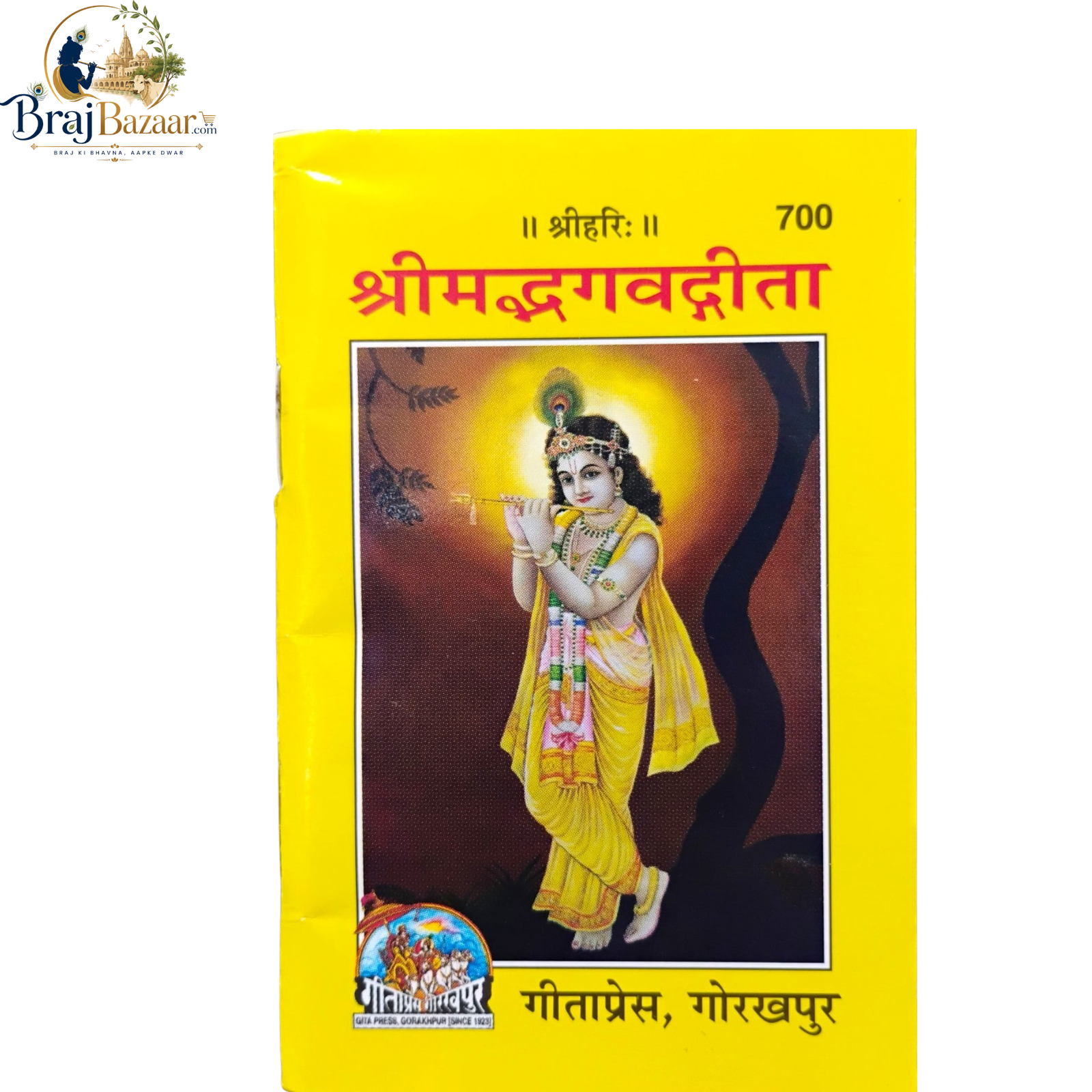 Shrimad Bhagavad Gita - Small Size | Gita Press Gorakhpur Code 700